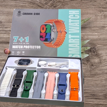 CROWN G100 7+1 Smart Watch Series Ultra 2