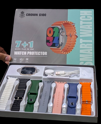 CROWN G100 7+1 Smart Watch Series Ultra 2