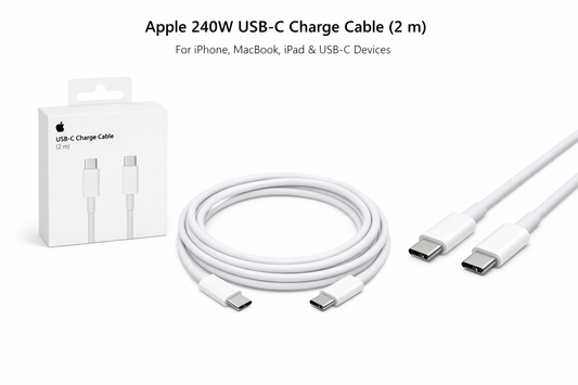 Original Apple 240W USB-C Charge Cable (2 m) for iphone, MacBook, iPad & USB-C Devices