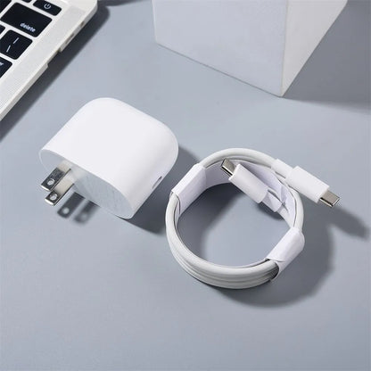 💯 Original Google Pixel 45W book Charger US Plug Fast Charging Power Adapter USB C to C Cable