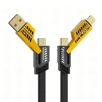 Universal 65w 4 in 1 Fast Charging Data Cable