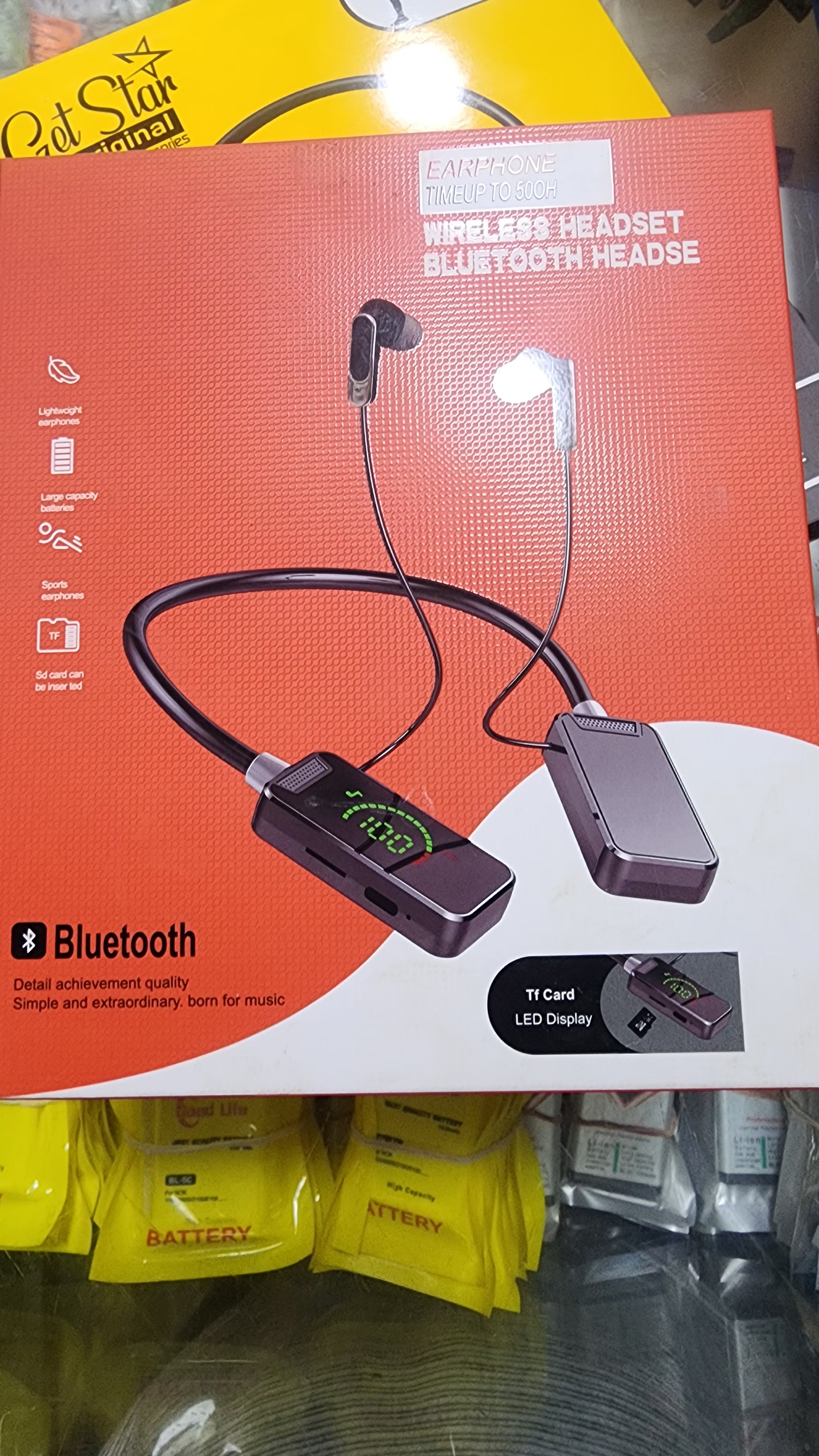 Wireless Bluetooth Led Neckbamd