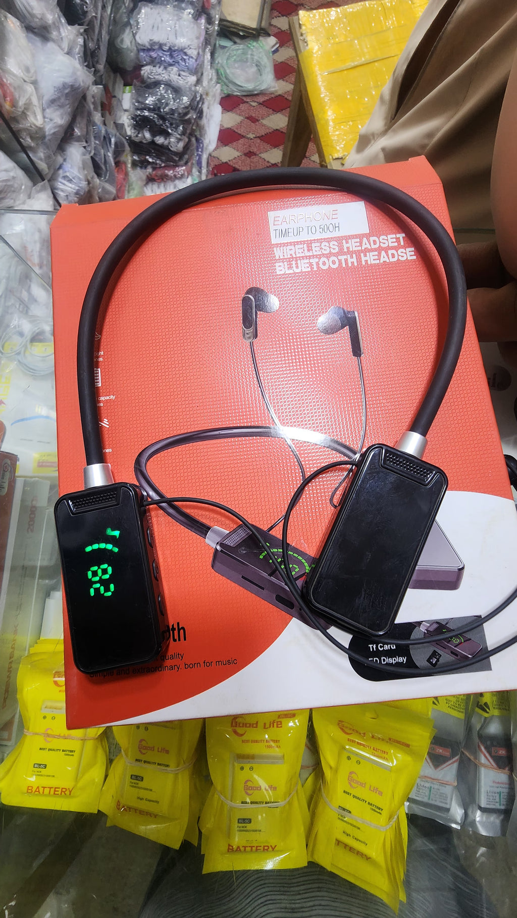 Wireless Bluetooth Led Neckbamd
