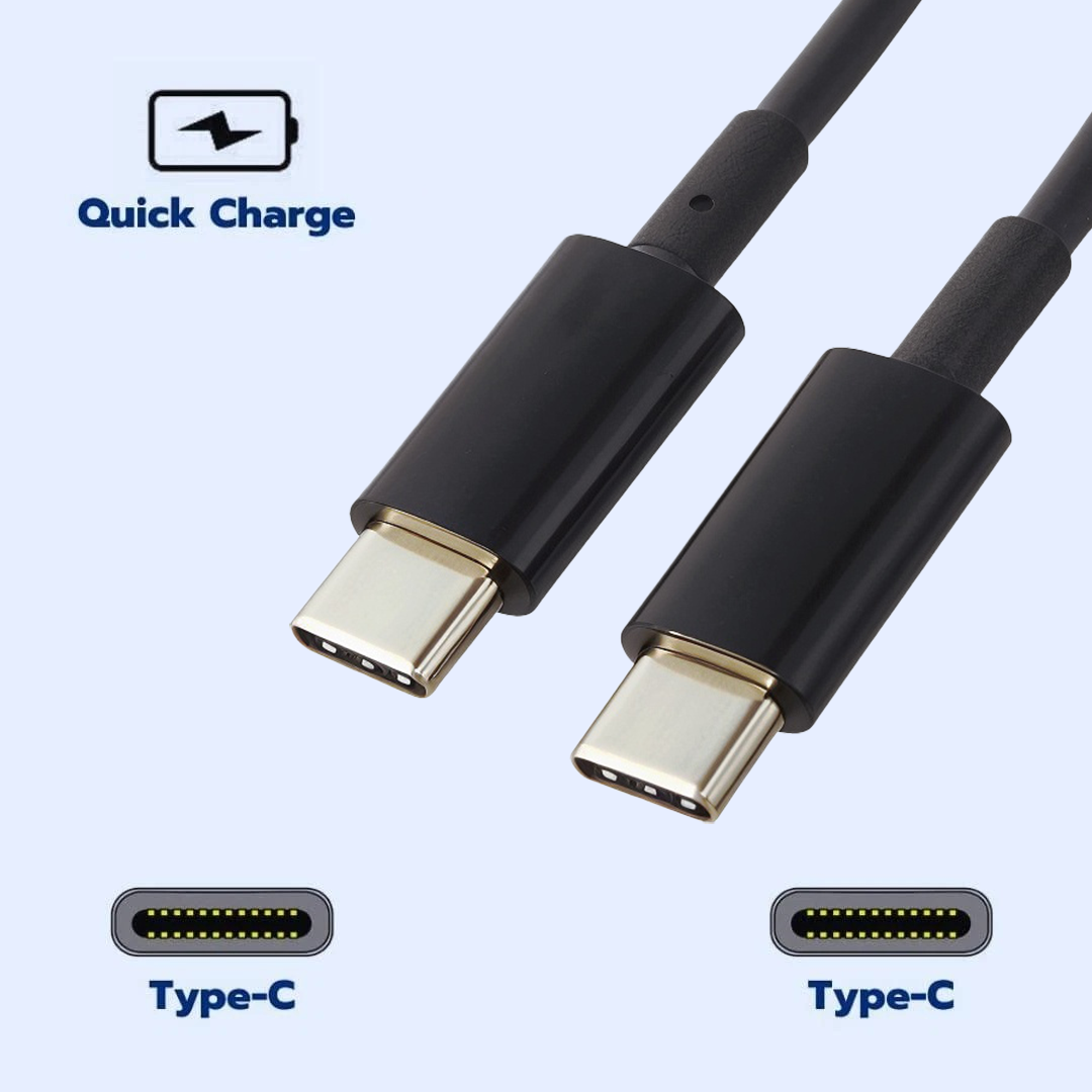 Samsung 25w PD Type C To Type C Fast Charging High Speed Data Transfer Cable Dual Usb Type C Wire Line For All Models