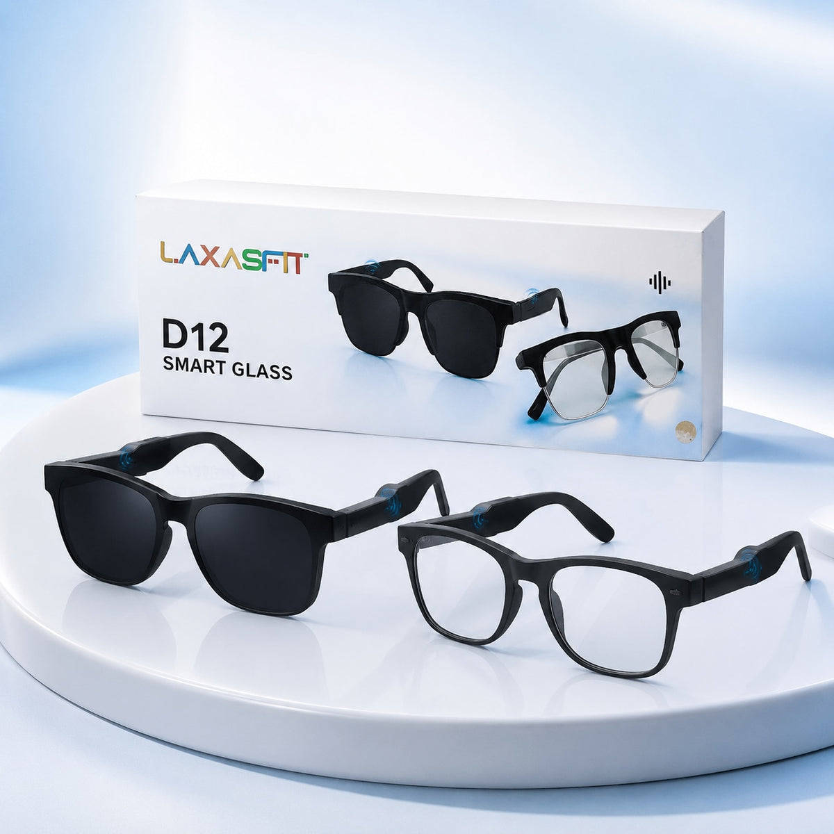 Wireless Audio Bluetooth Sun Glasses UV Protection Waterproof Stereo Sound Quality