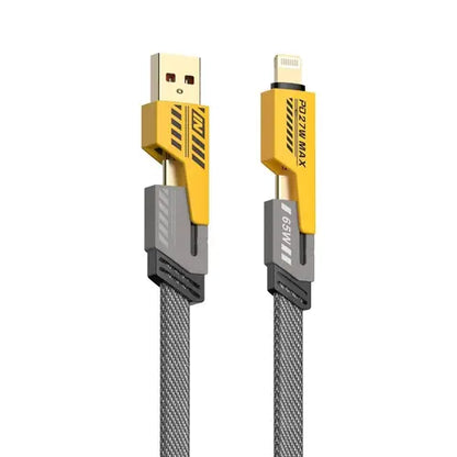 Universal 65w 4 in 1 Fast Charging Data Cable