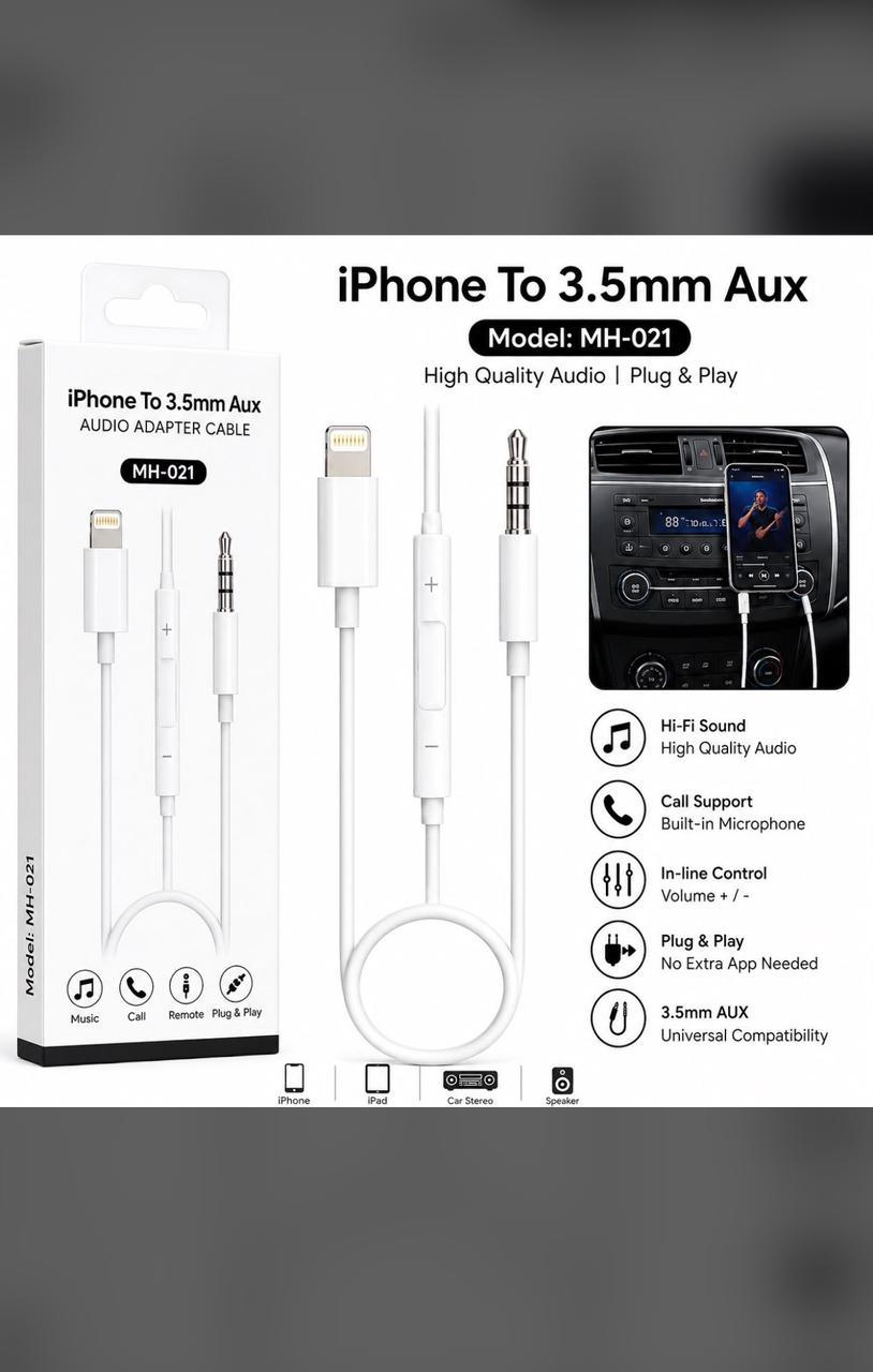 IPhone Aux Cable