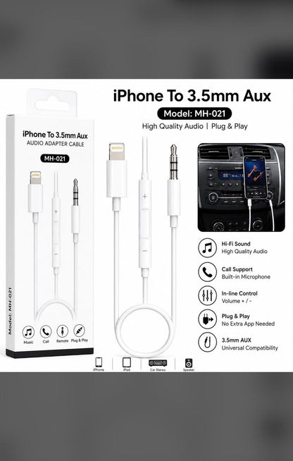 IPhone Aux Cable