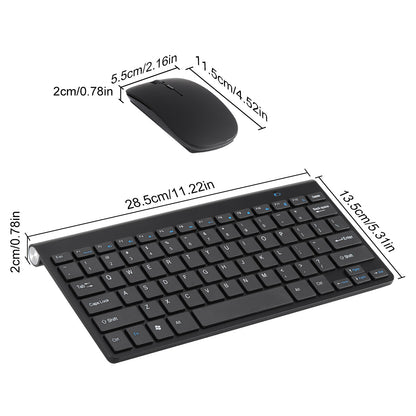 Wireless Keyboard & Mouse Set Mini – High Quality